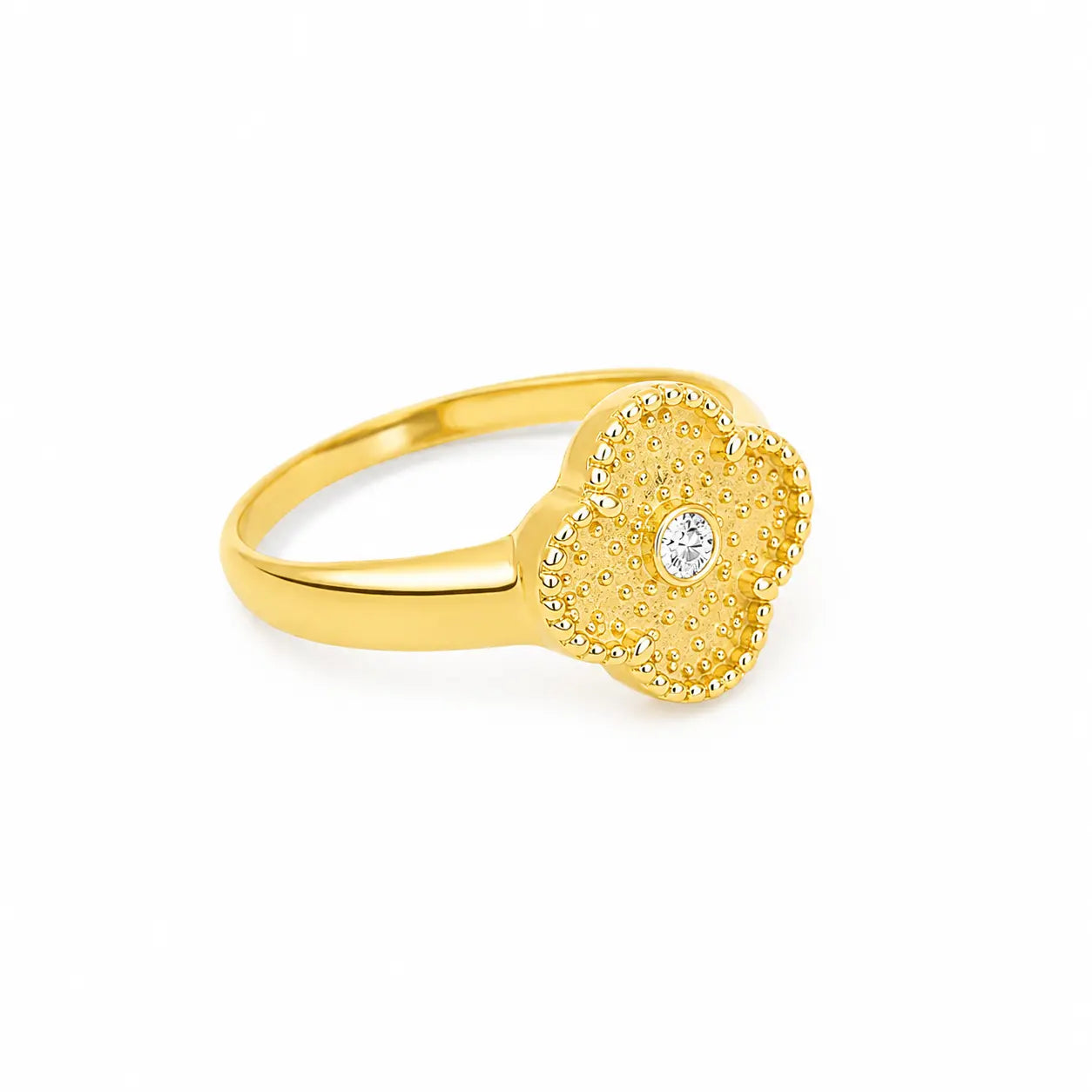 Anillo Trebol Talla 8