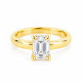 Anillo Diamante corte Esmeralda Lab 1.50ct
