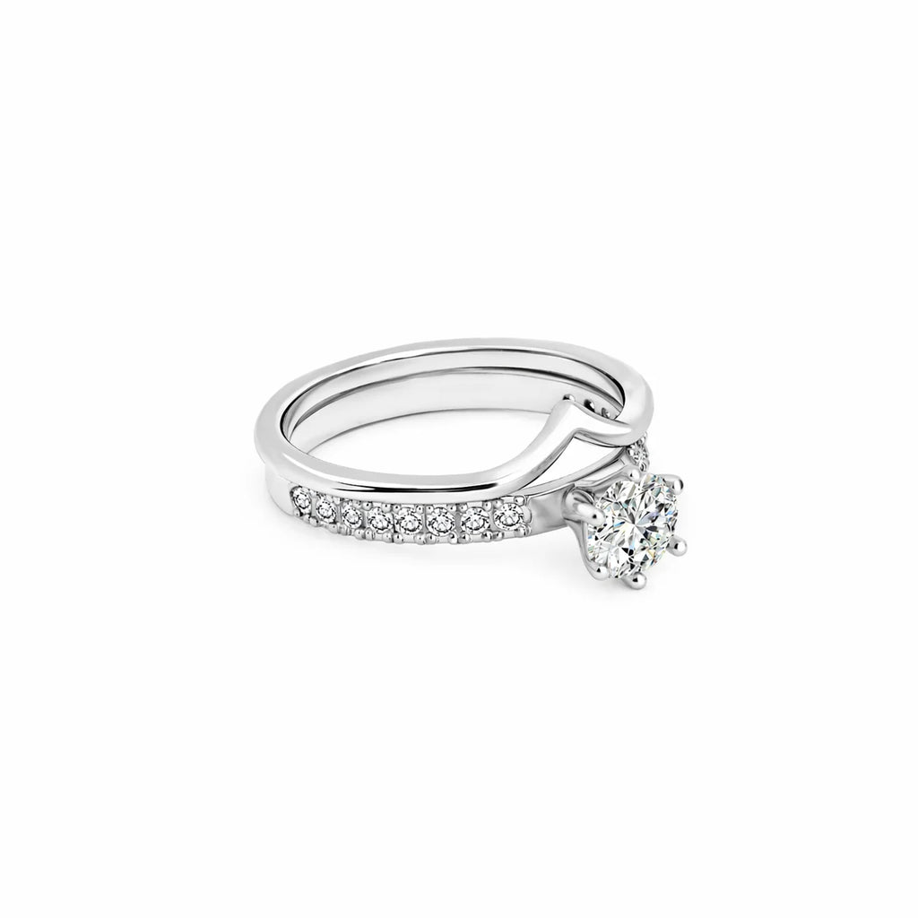 Anillo Diamantes Compromiso