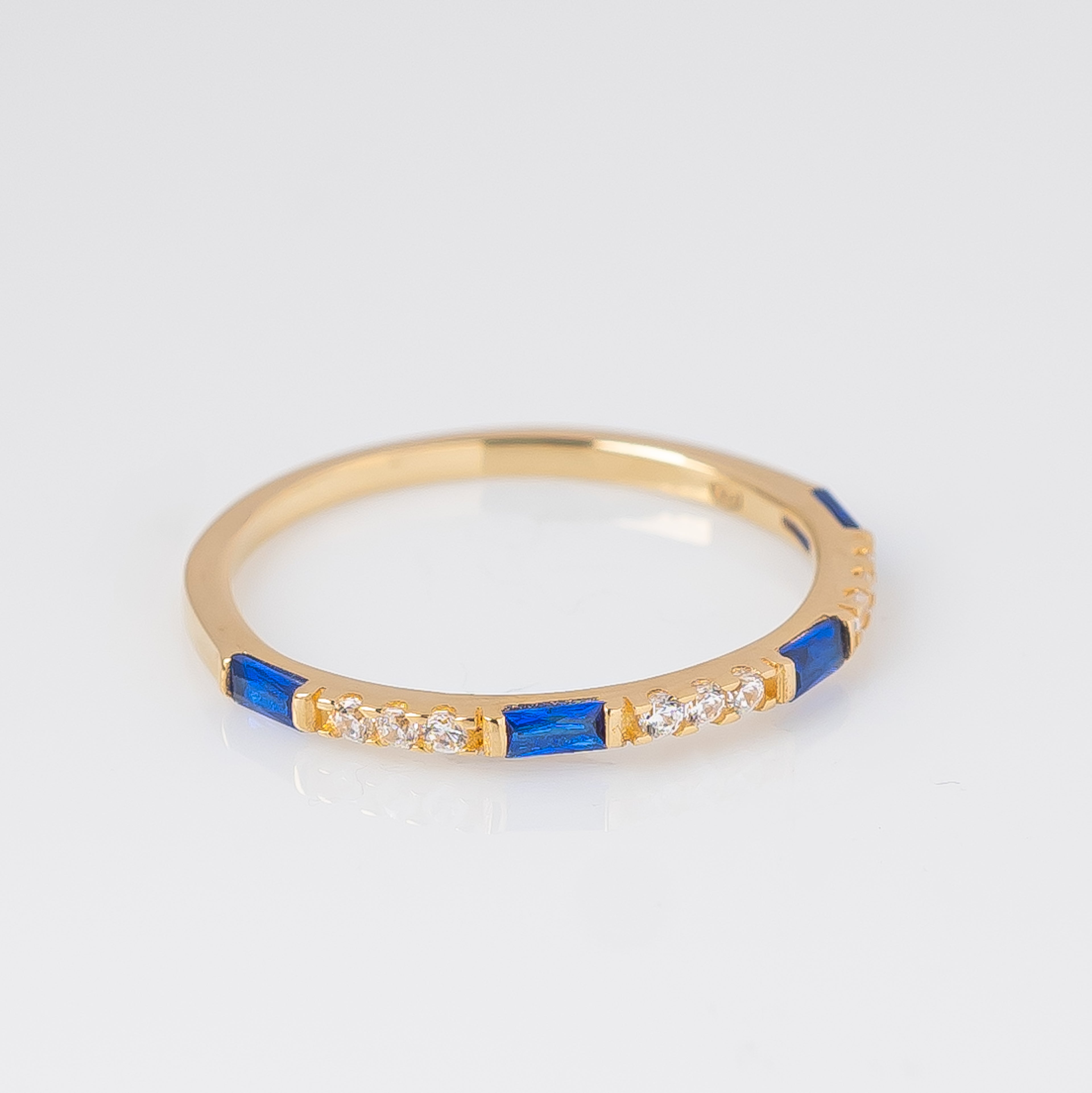 Anillo Azul Talla 6