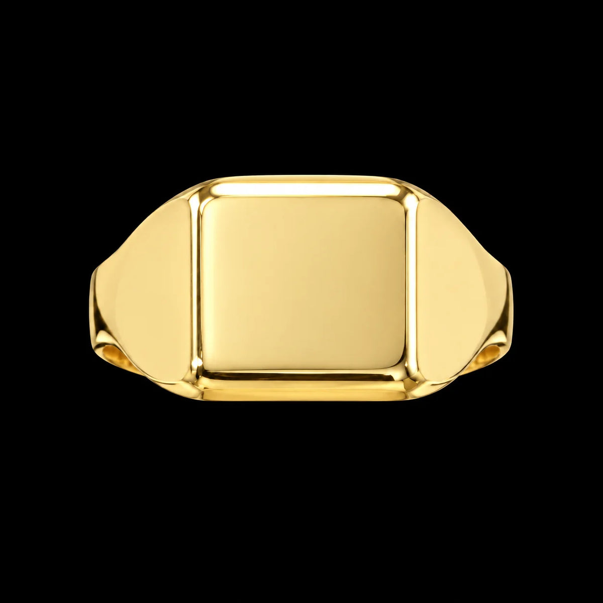 Anillo Placa Cuadrado
