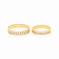 Anillos De Boda Lisos Circon