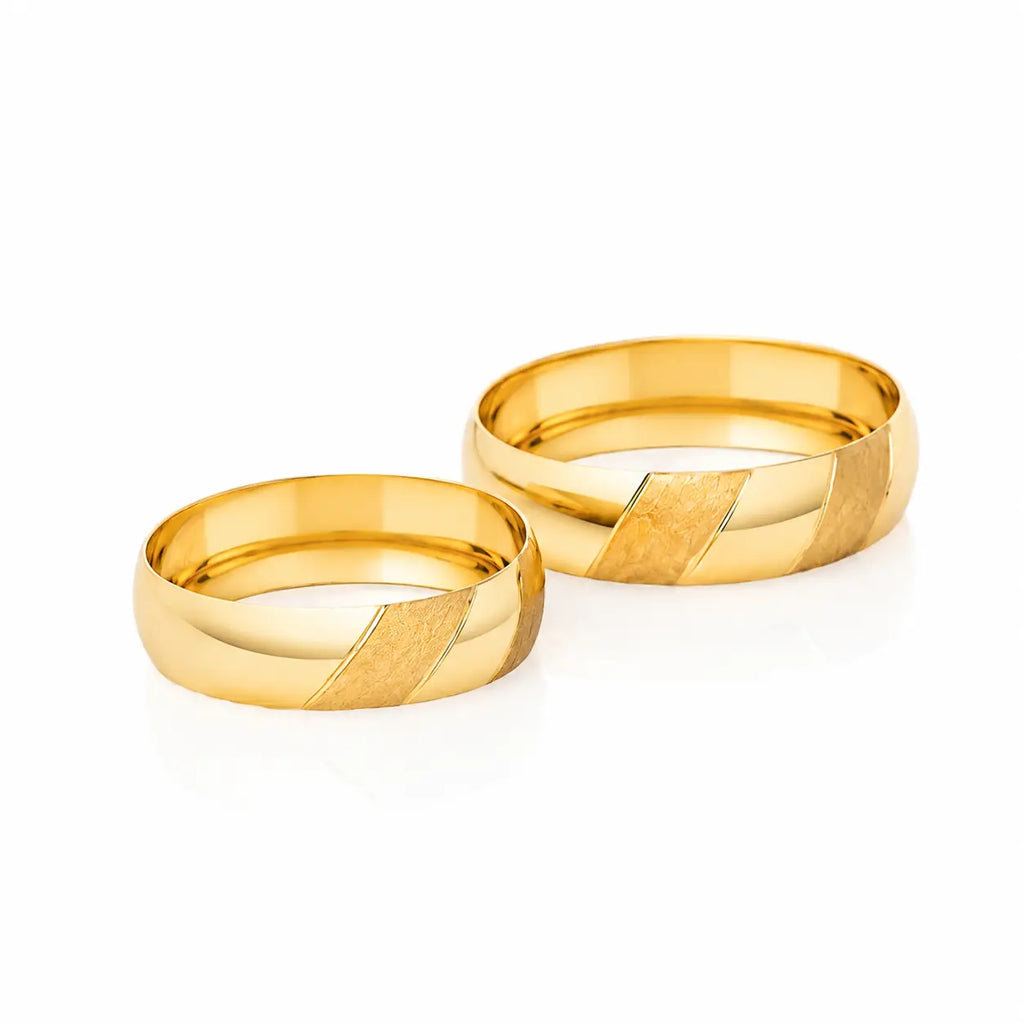 Anillos De Boda Mate & Liso