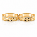 Anillos De Boda Mate Y Diamantados