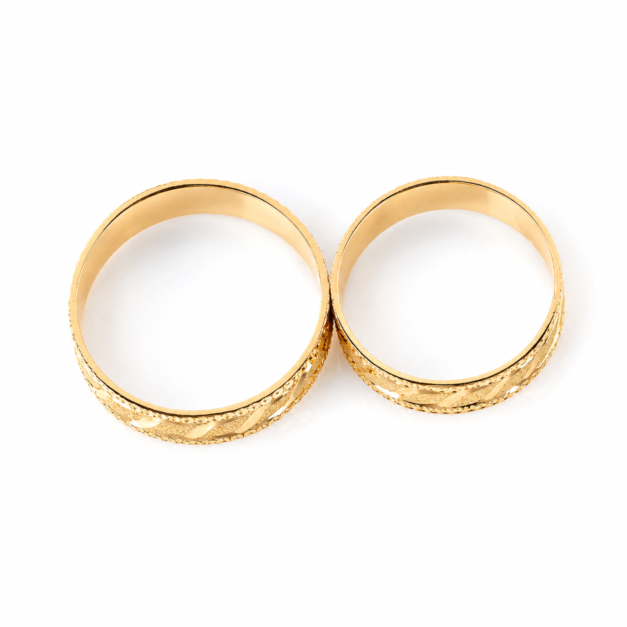 Anillos De Boda Mate Y Diamantados