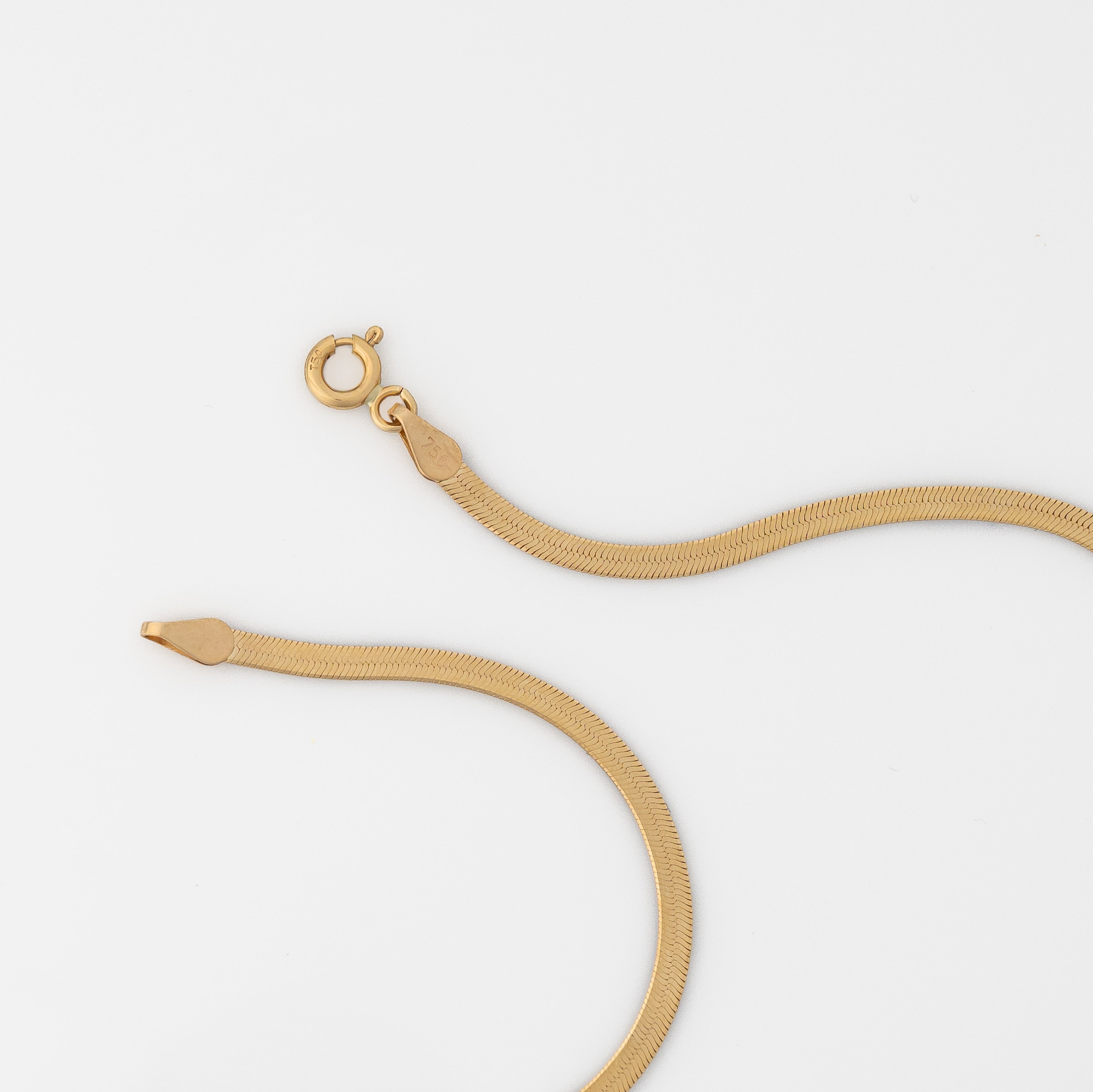 Cadena Tejido Espejo 40cm