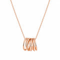 Cadena Oro Rosa 45cm