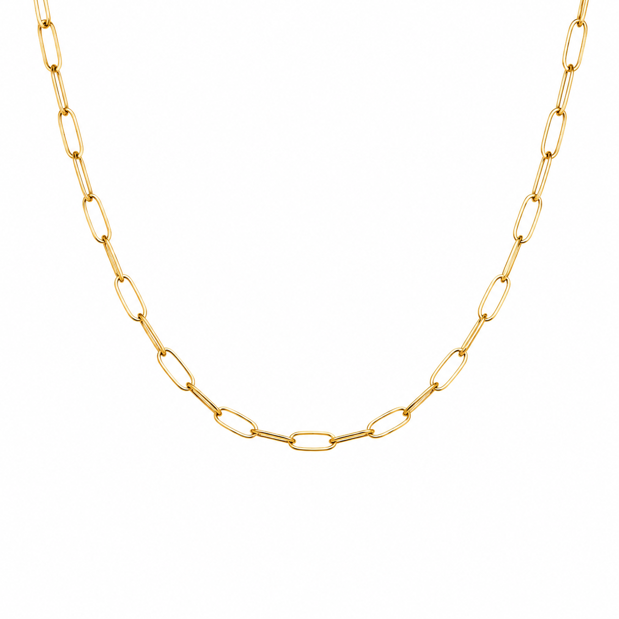 Cadena Paper Clip 45cm