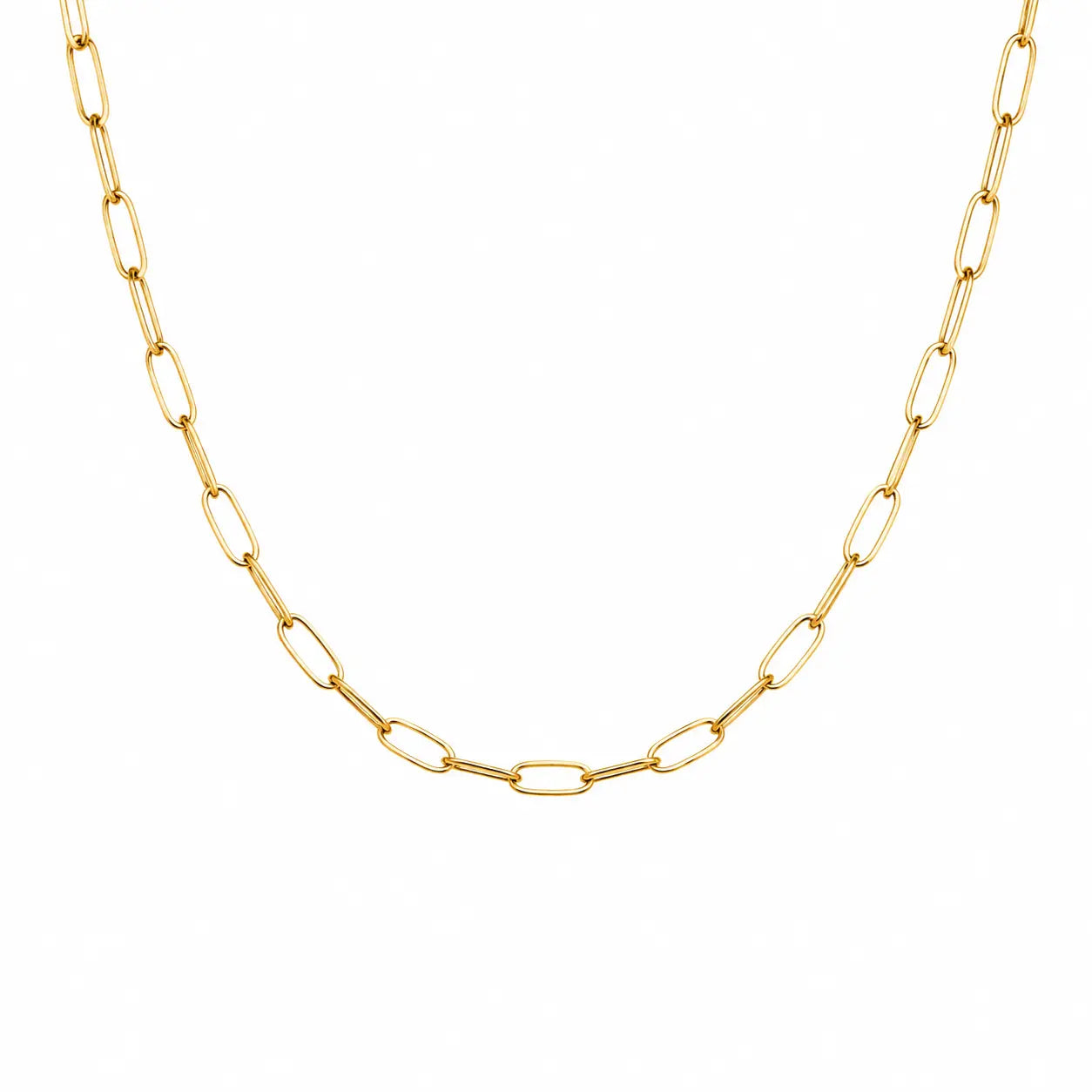 Cadena Paper Clip 45cm