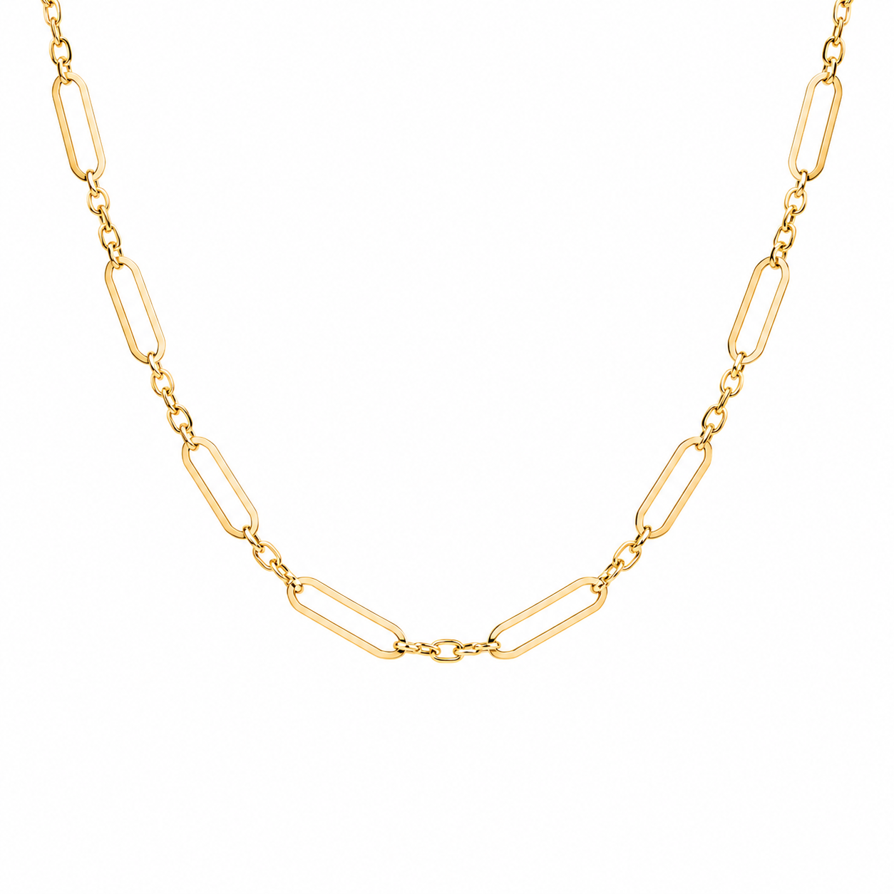 Cadena Paper Clip 45cm