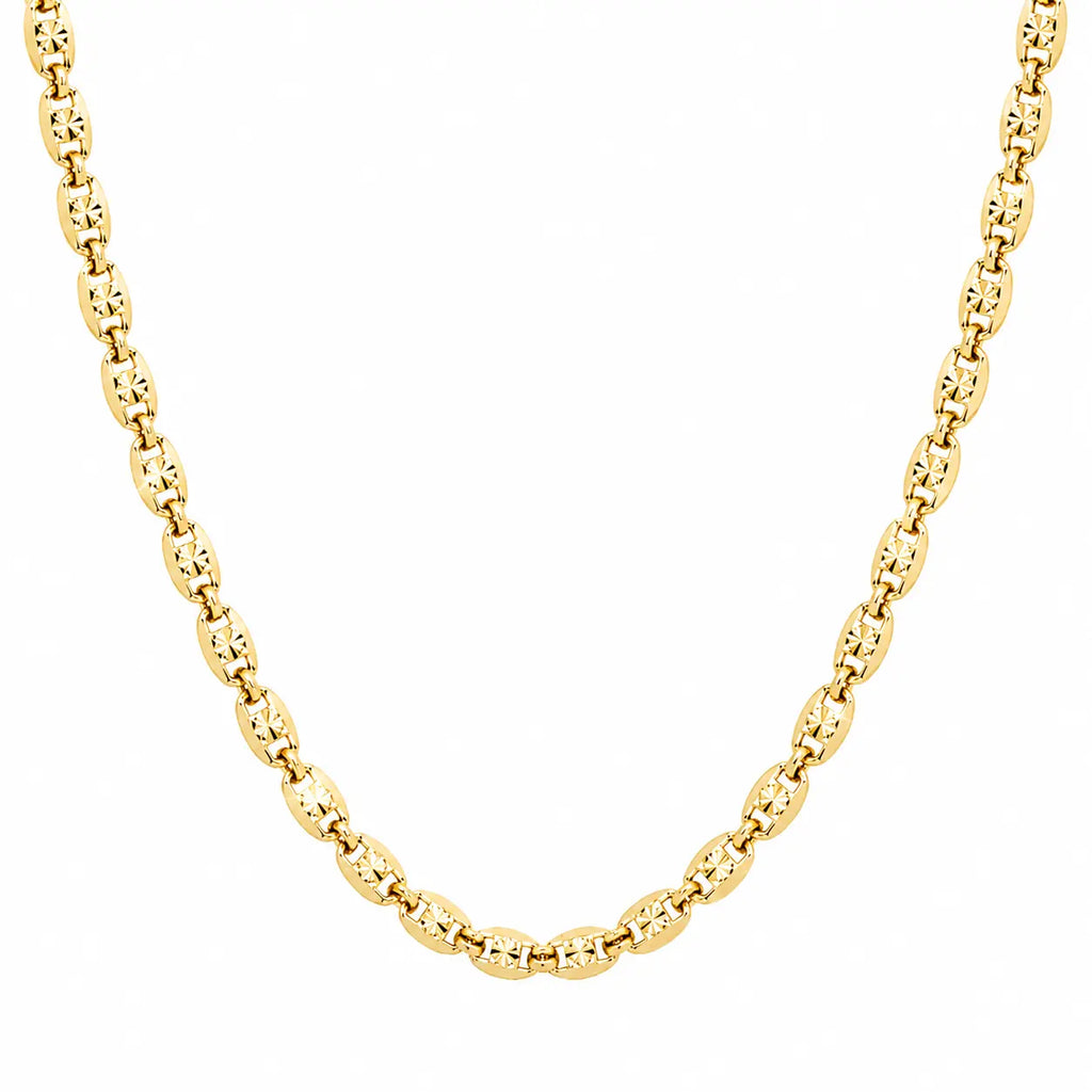 Cadena T.Plano Diamantado 45cm