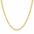 Cadena T.Plano Diamantado 45cm