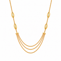 Cadena Tejido Cordon Oval 45cm
