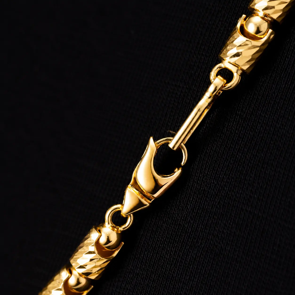 Cadena Tejido Rustico Diamantado