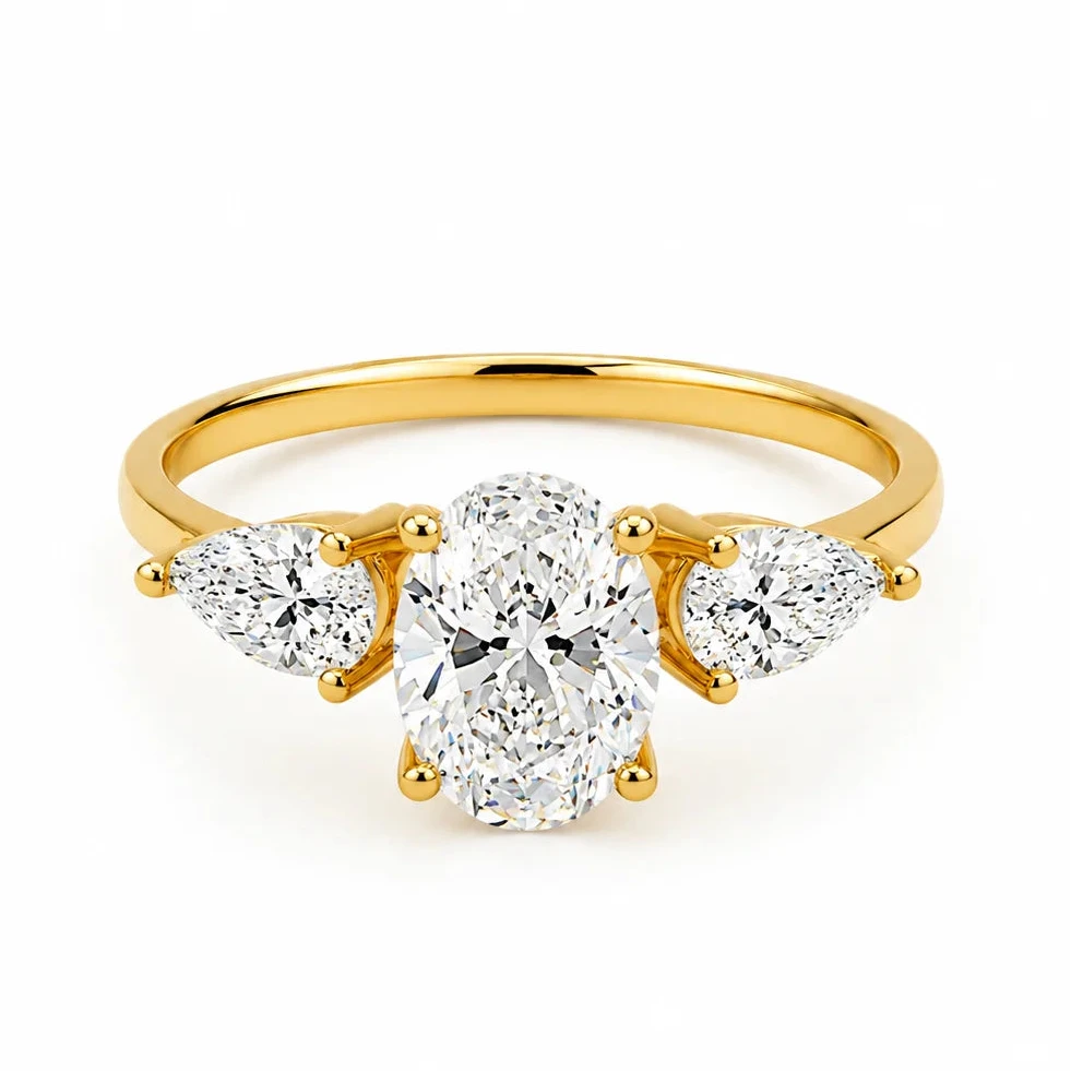 Anillo Oval & Pear
