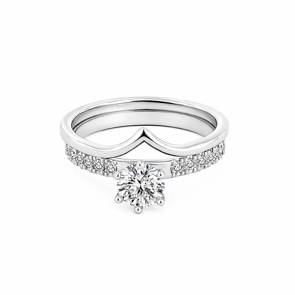 Anillo Diamantes Compromiso