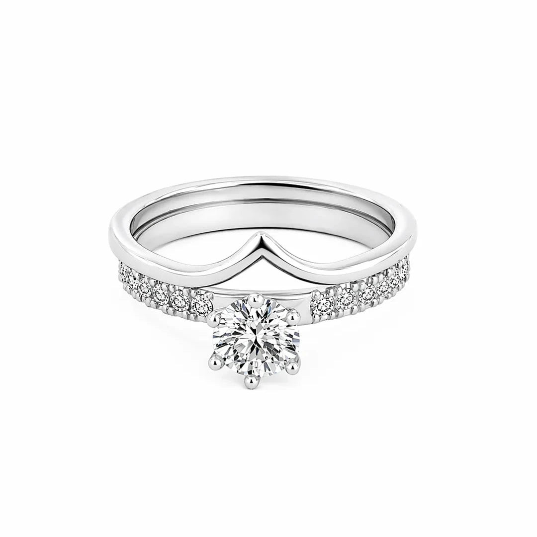 Anillo Diamantes Compromiso