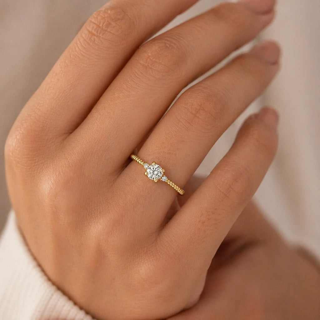 Anillo Compromiso Azura