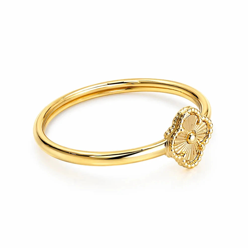 Anillo Trébol Diamantado