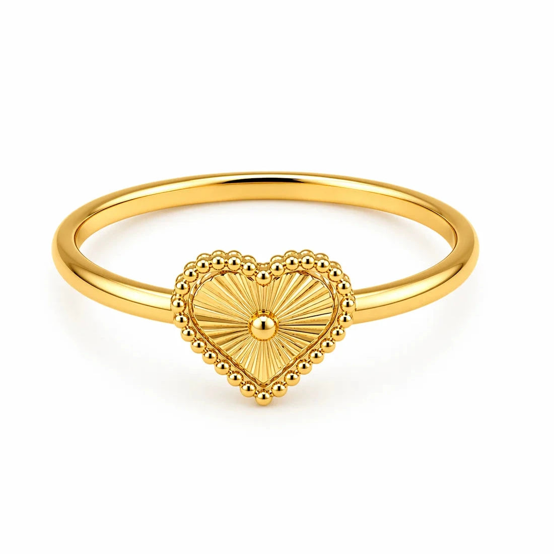 Anillo Corazon Diamantada