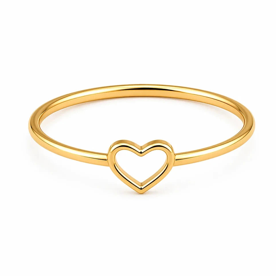 Anillo Silueta Corazon