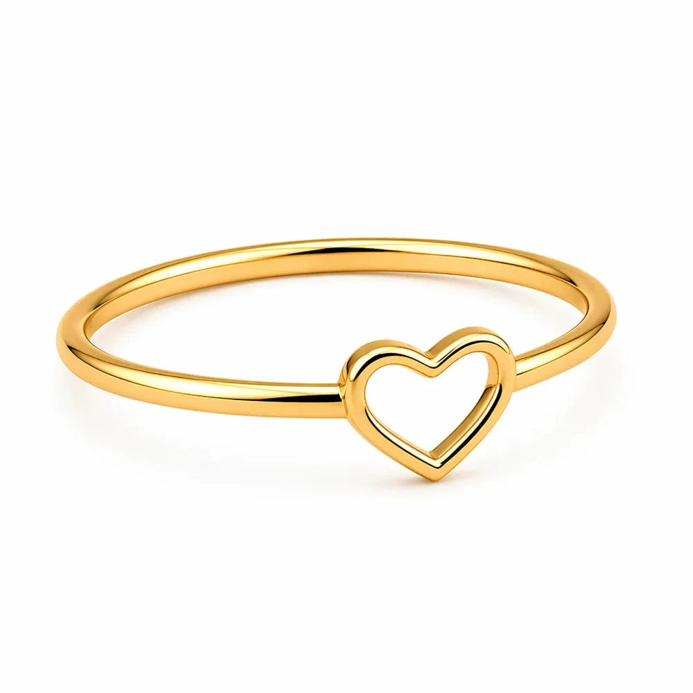 Anillo Silueta Corazon