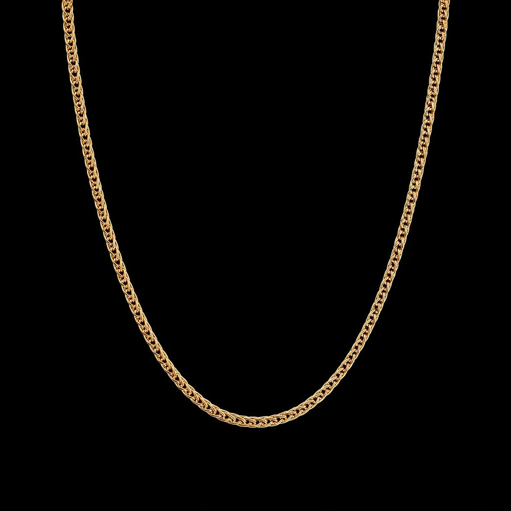 Cadena Tejido Espiga 60cm
