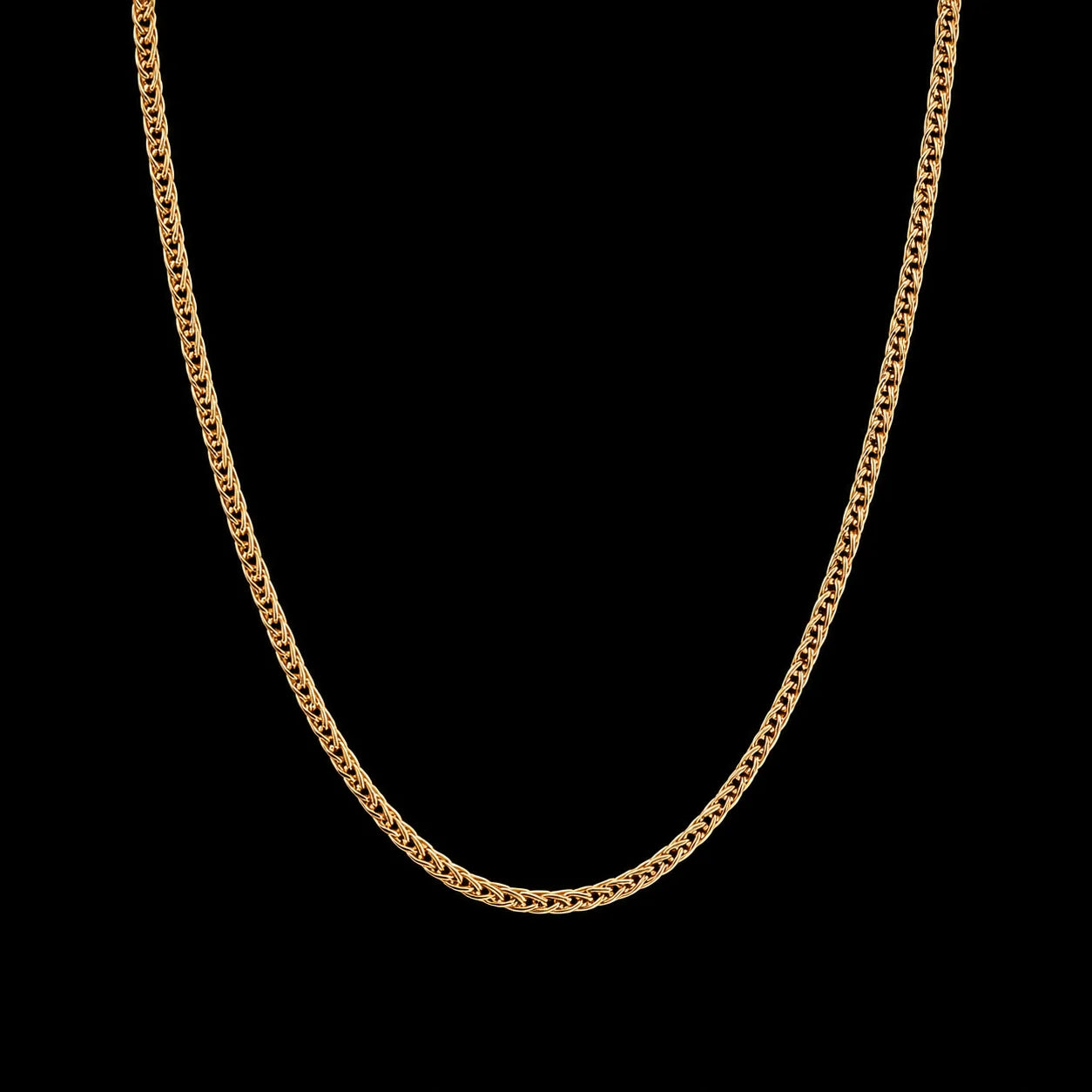 Cadena Tejido Espiga 60cm