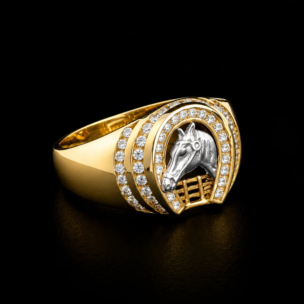 Anillo Herradura Caballo