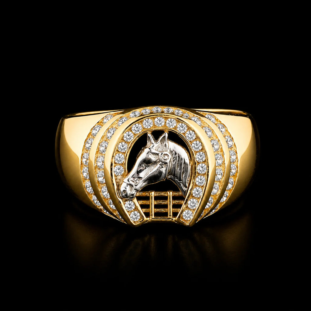 Anillo Herradura Caballo