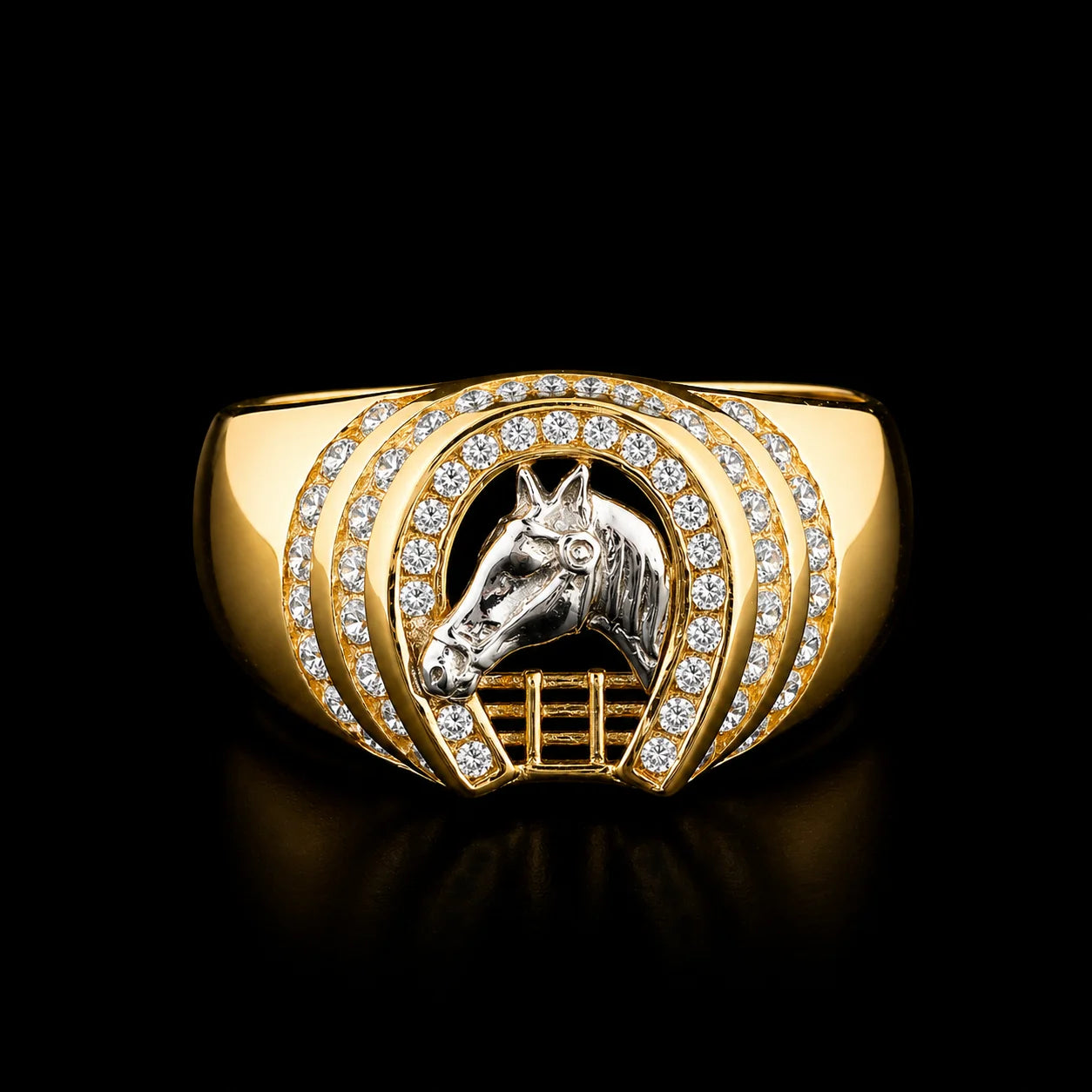Anillo Herradura Caballo