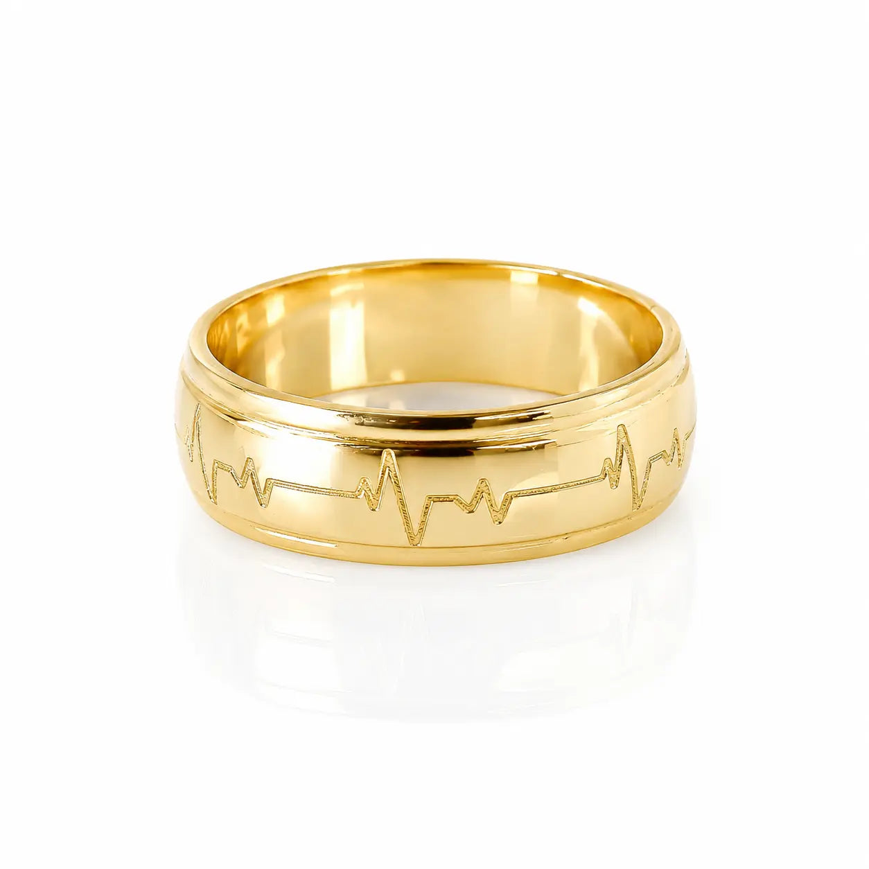 Anillos de Boda Ritmo Cardiaco