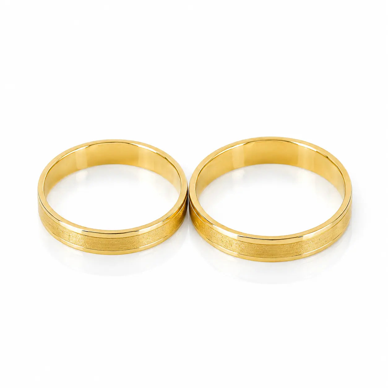 Anillos de Boda Mate y Brillantes