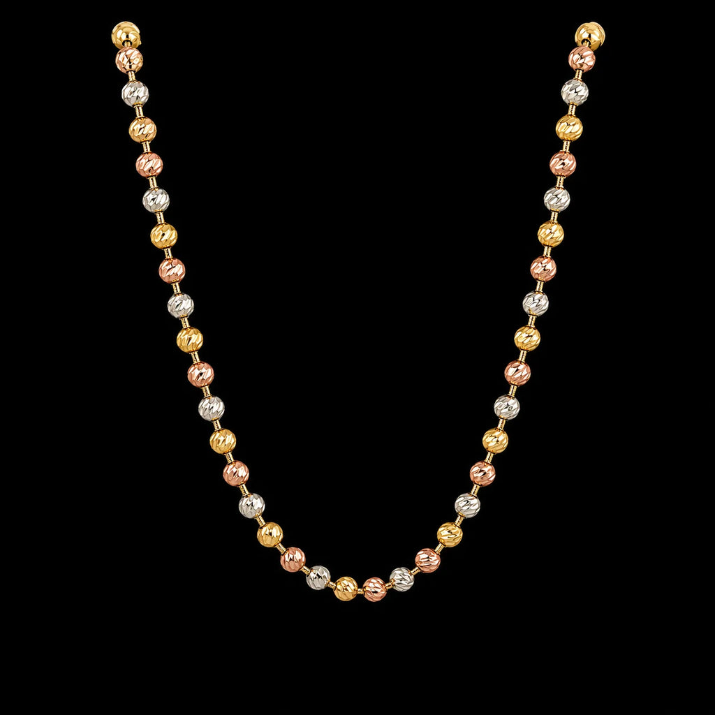 Cadena T.Militar Tres Oros Diamantado