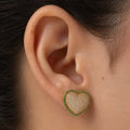 Topos Clip Corazon Casting Verde 1.7cm