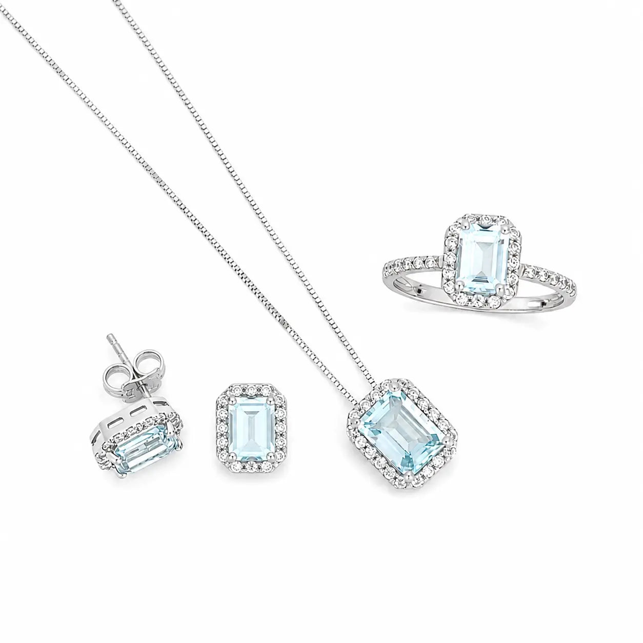 Set Topacio Azul