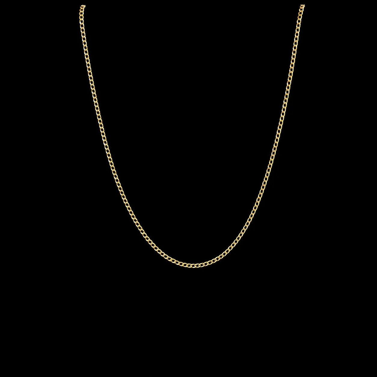 Cadena Tejido Mini Cubano 60cm