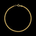 Pulsera Tejido Lazo 19cm