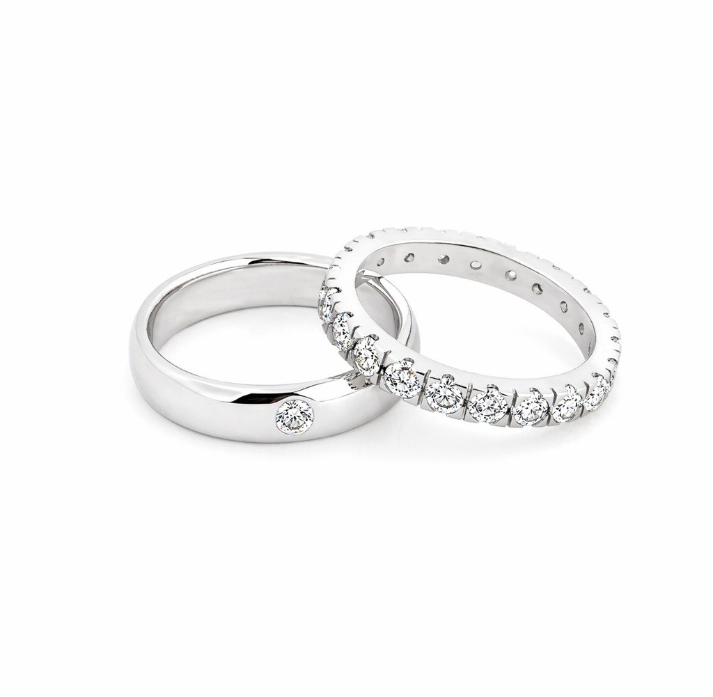 Anillo Boda Diamantes
