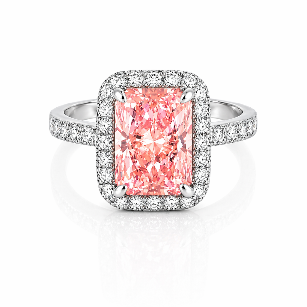 Anillo aurora rose diamond