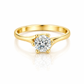 Anillo Solitario Twist 0.66ct