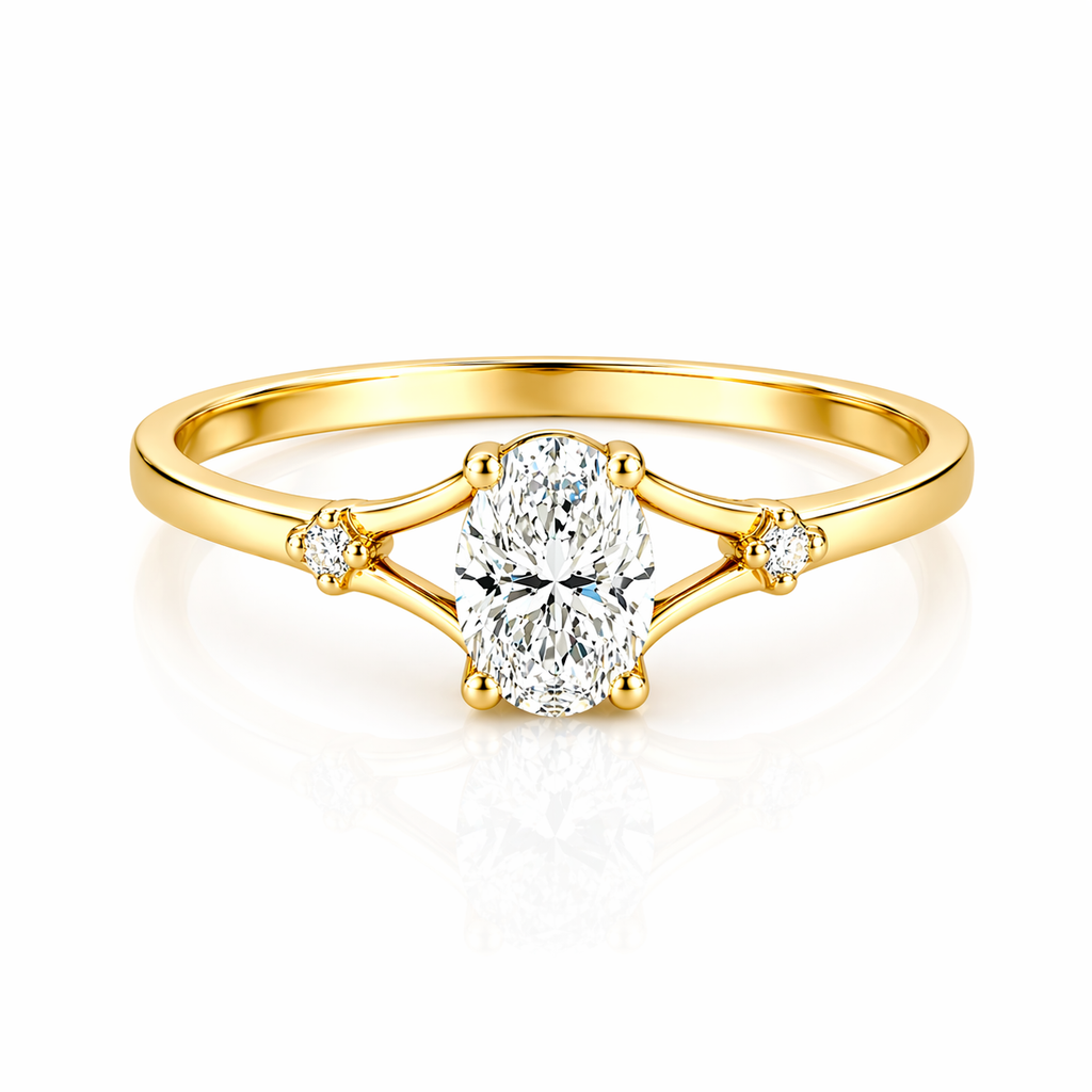 Anillo Solitario Clásico 0.50ct