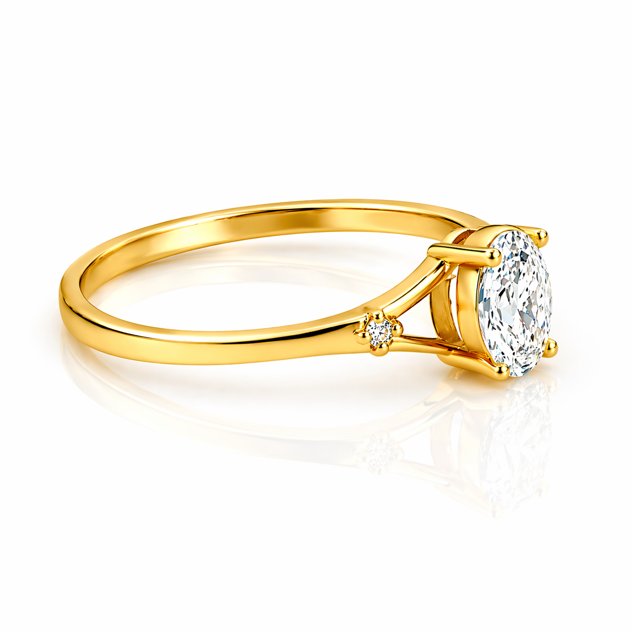 Anillo Solitario Clásico 0.50ct