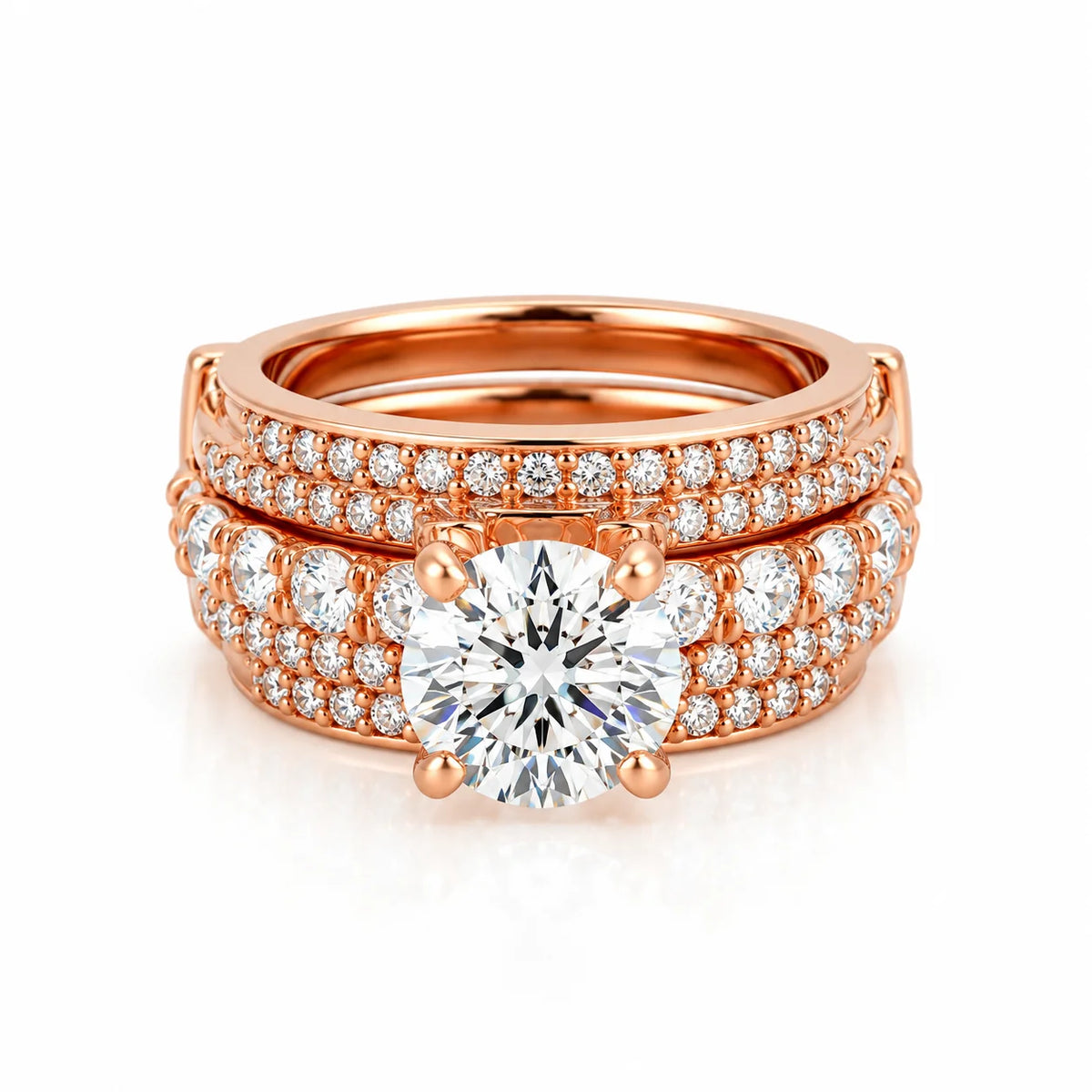 Anillos De Boda Diamante Nat.