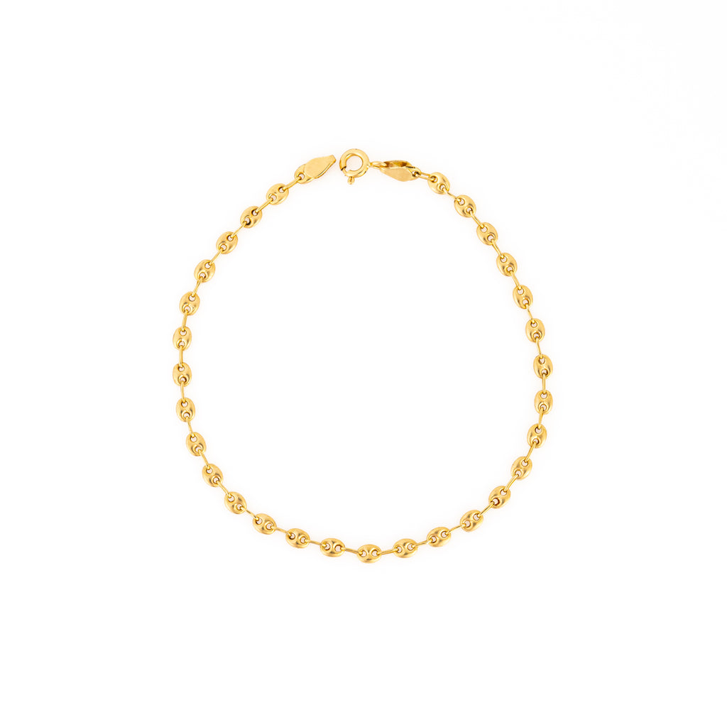 Pulsera Tejido Eslabon 20cm