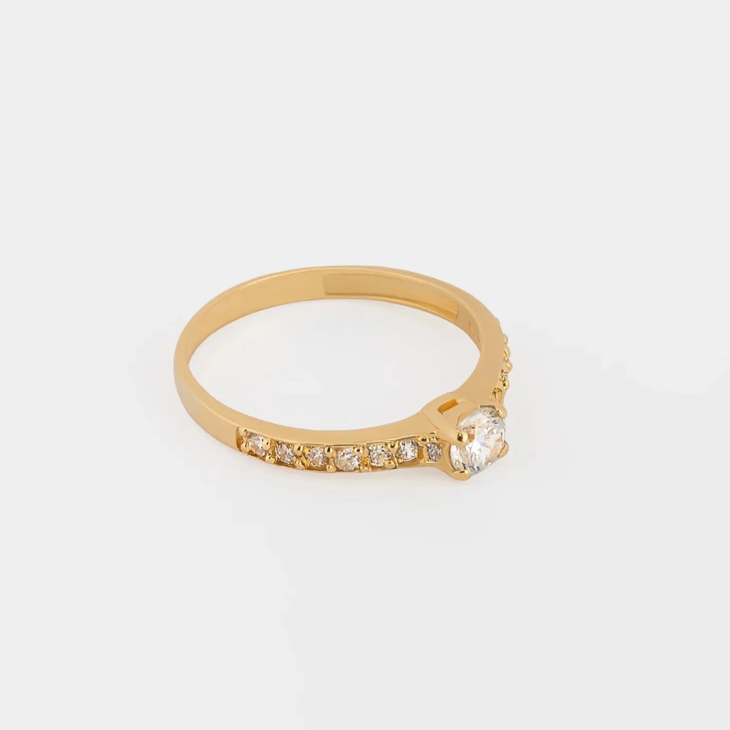 Anillo Compromiso Mila Talla 6 1/4