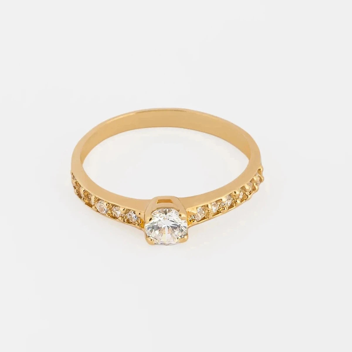 Anillo Compromiso Mila Talla 6 1/4