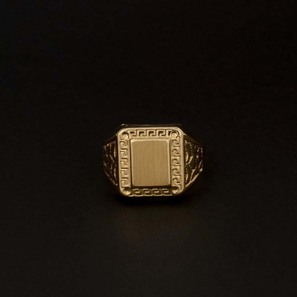 Anillo Grabados Talla 11