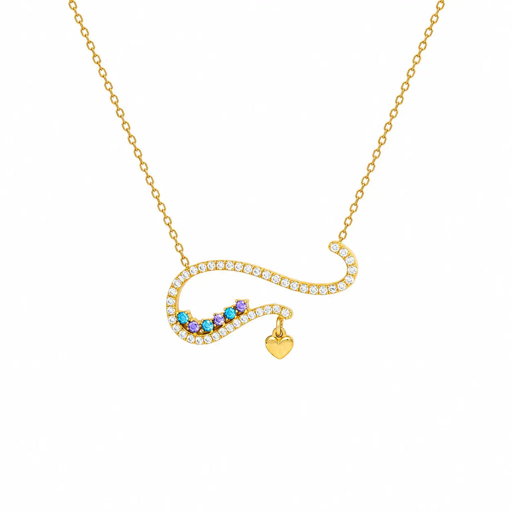 Cadena Curva Del Amor 45cm