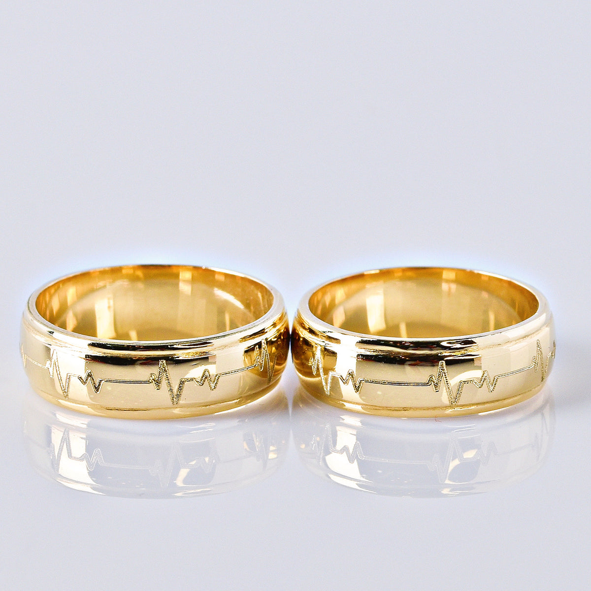 Anillo de Boda Ritmo Cardiaco